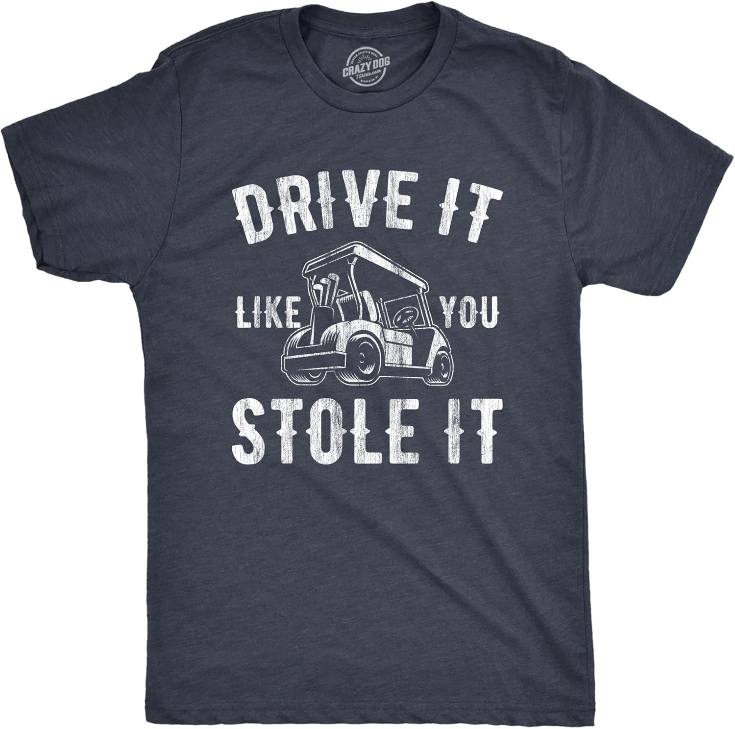 Funny Mens Golfing T Shirts Best Dad by Par and Other Graphic Golf Tees for Dads