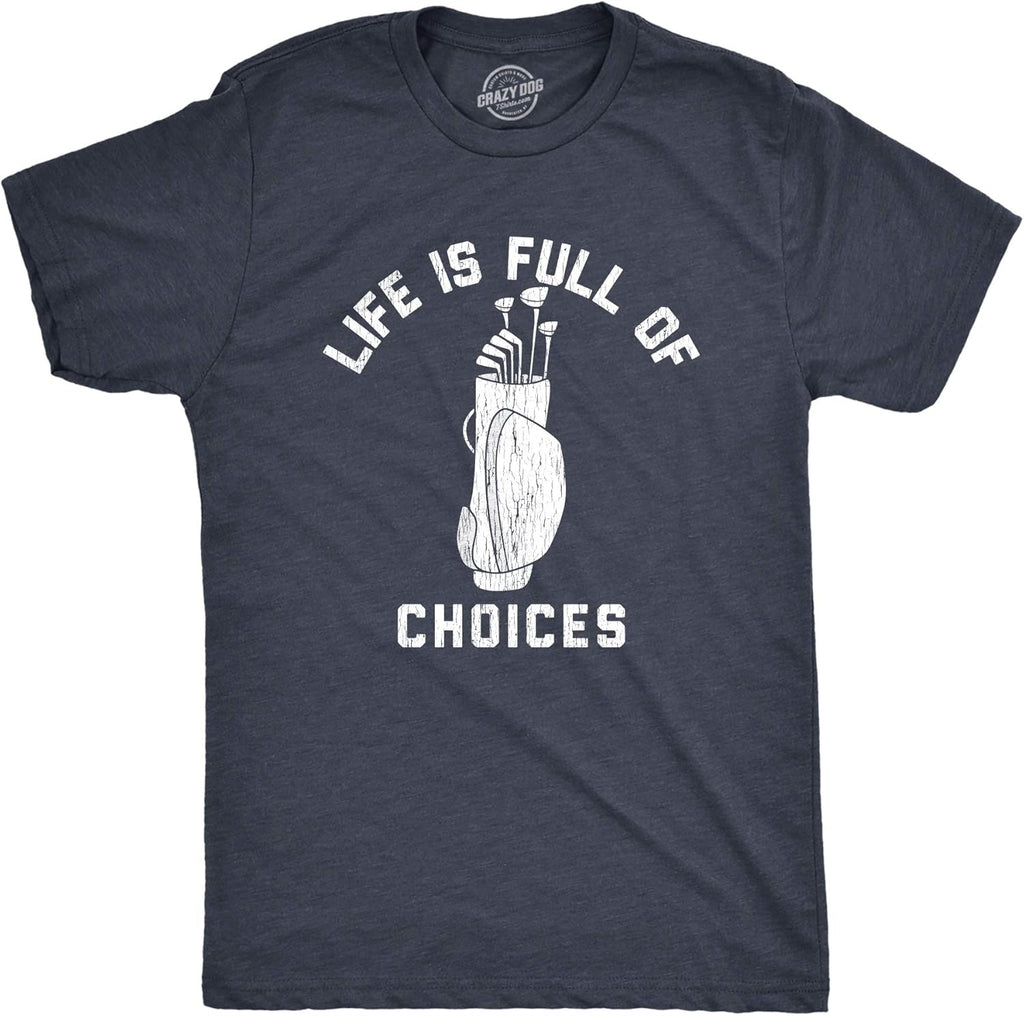 Funny Mens Golfing T Shirts Best Dad by Par and Other Graphic Golf Tees for Dads