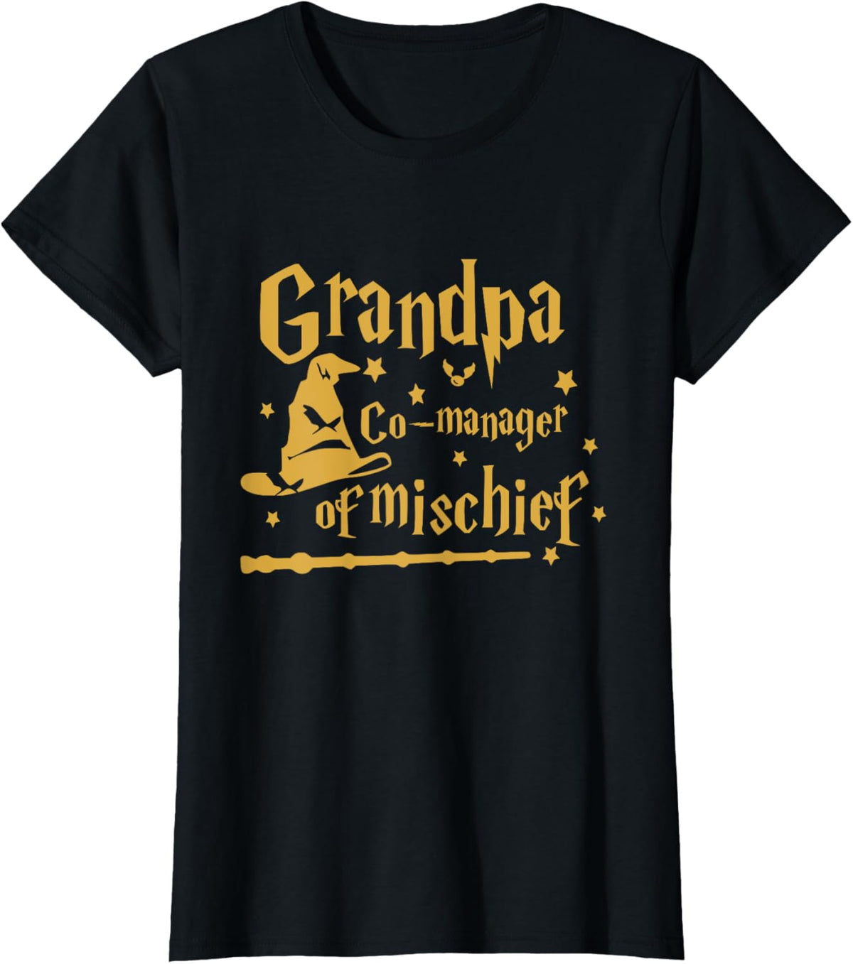 Funny Men Magical Grandpa Manager of Mischief Father's Day