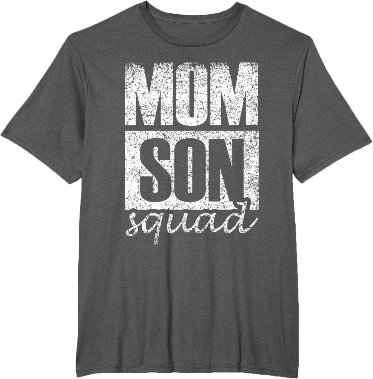 Mama Mom Son Mothers Day Love Mama Mommy Son Squad Mother's Day Matching Mom Sons Mother Son T-Shirt, Small, Black