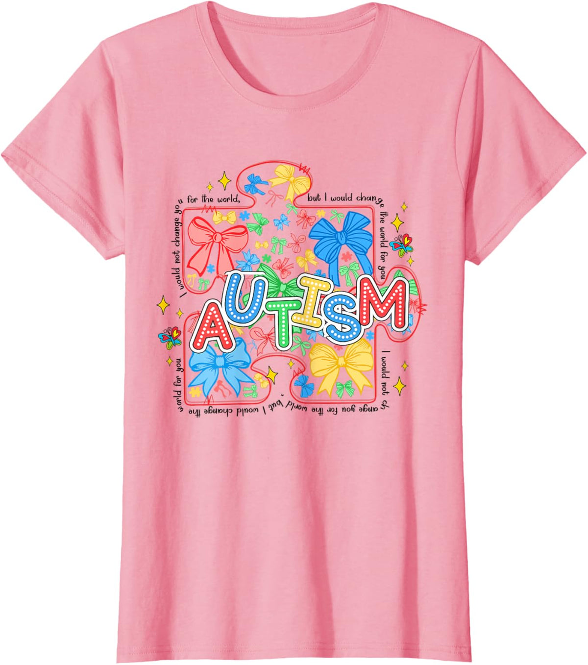Autism Awareness Coquette Bow Autism Awareness Puzzle Piece