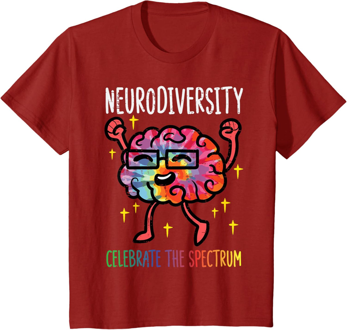 Neurodiversity Brain Autism Awareness ASD ADHD Men Women Kid