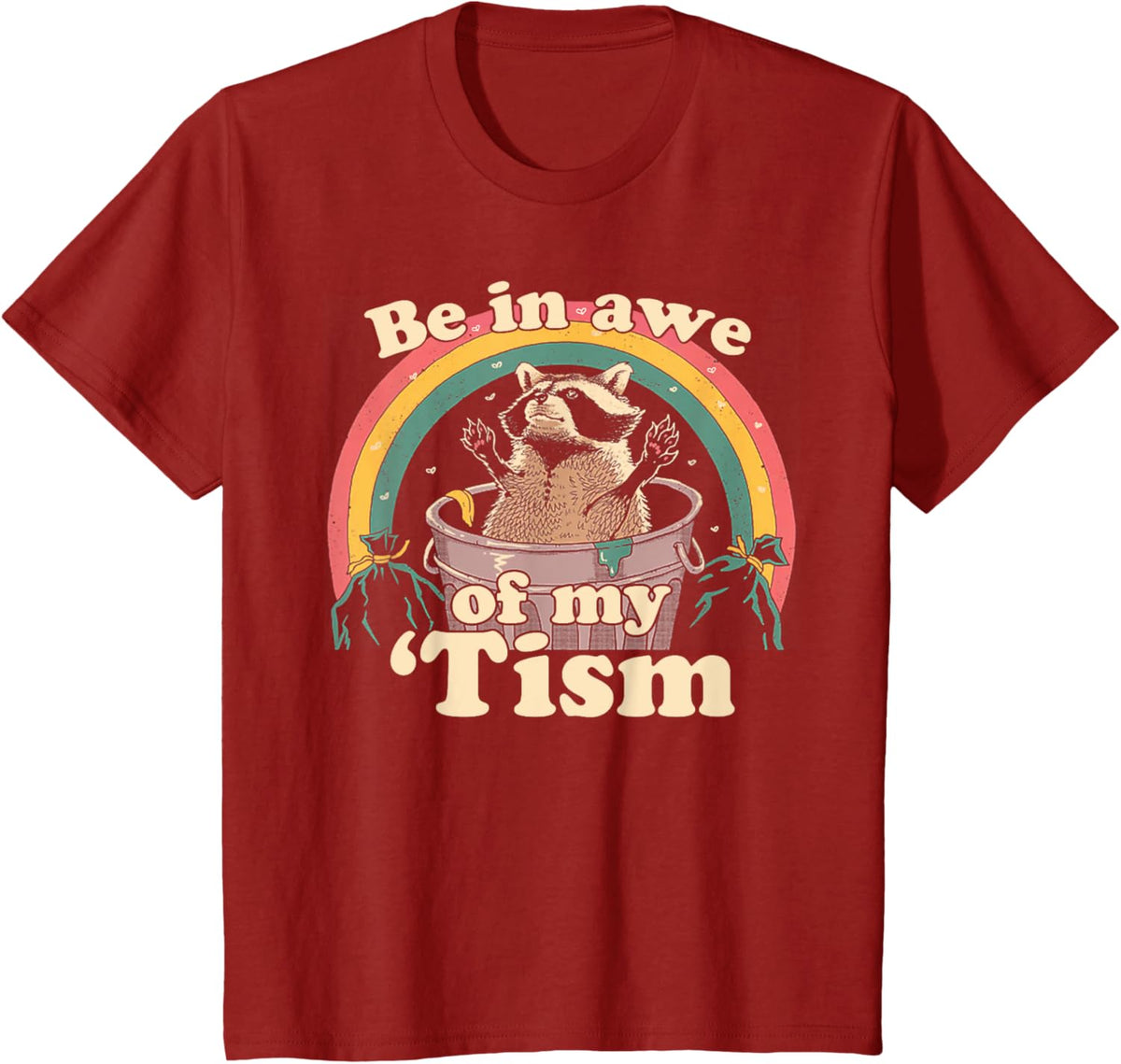 Autism Funny Be In Awe Of My 'Tism Meme Autistic Raccoon