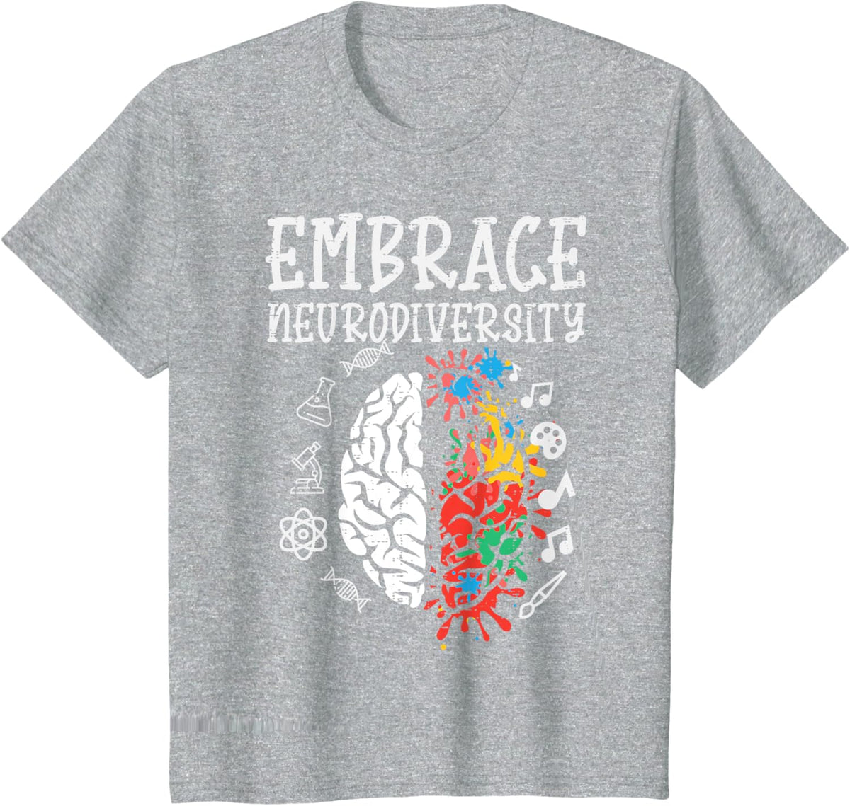 Embrace Neurodiversity Autism Awareness ASD Men Women Kids
